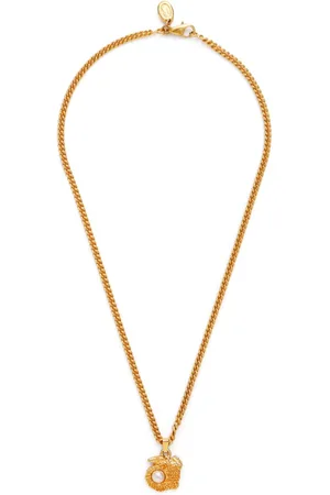 Céline Faux-pearl pendant necklace