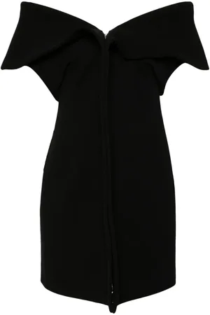 Salvatore Ferragamo Off-shoulder mini dress