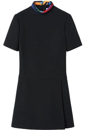 Puccini Cady-texture mini dress