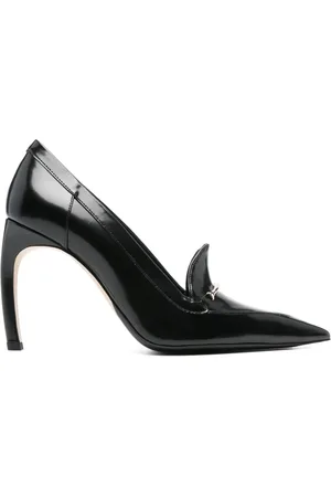 Victoria Beckham 100mm leather loafer pumps