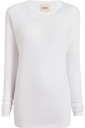 Khaite Ribbed long-sleeve top