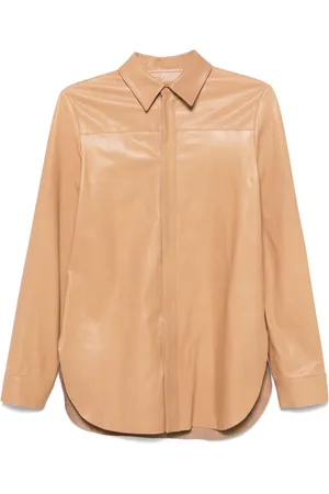 BLUMARINE Leather shirt