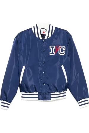 ICECREAM Satin varsity jacket