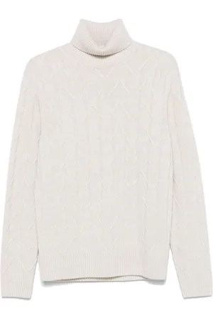 Boggi Milano Chunky-ribbed sweater