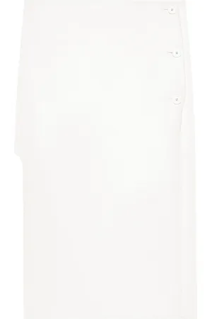 Courrèges Oblique heritage midi skirt