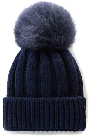 Woolrich Pompom-detail beanie