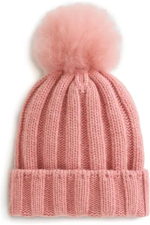 Woolrich Pompom-detail beanie