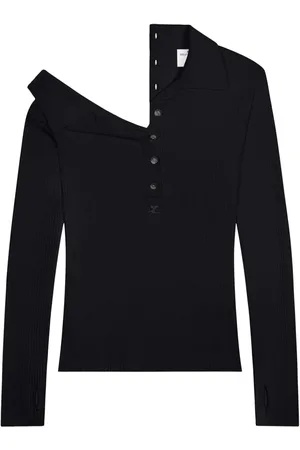 Courrèges Multi-button polo sweater