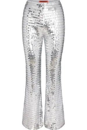 SIMON MILLER Sequin-embellished trousers