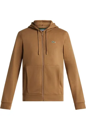 Lacoste Logo-patch zipped sweatshirt