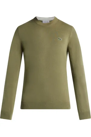 Lacoste Logo-patch cotton jumper