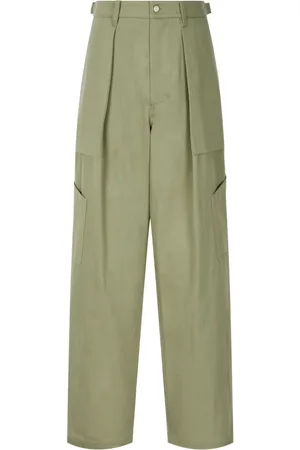Studio Tomboy Pleat-detailing tapered trousers