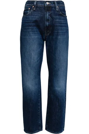 Mother The ditch zip flood jeans