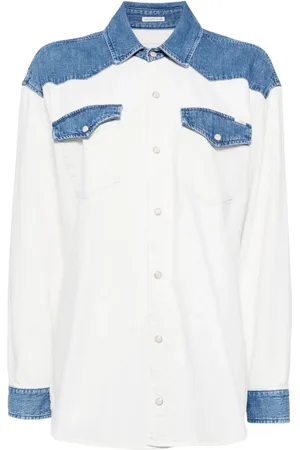 Mother The Tycoon Combo denim shirt