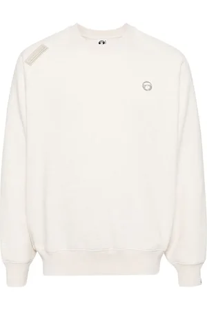 A Bathing Ape Logo patch sweatshirt