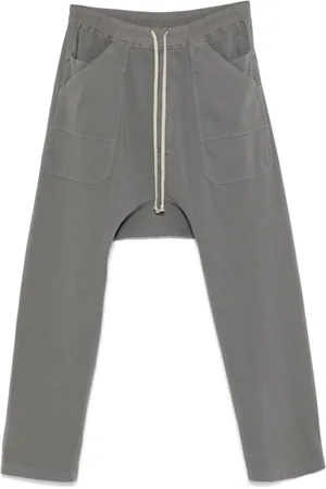Rick Owens Drawstring cargo track pants