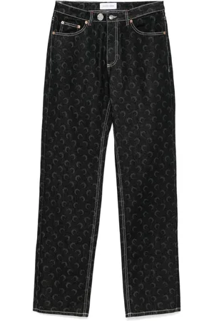 Marine Serre Moon Laser jeans