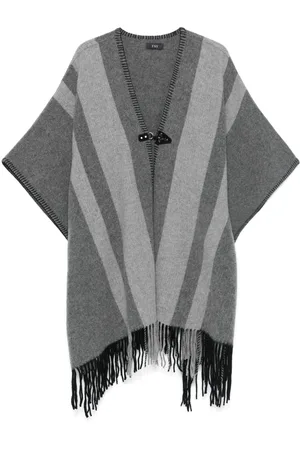 FAY Striped cape