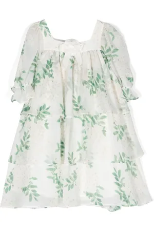 PATACHOU Floral-print tiered dress