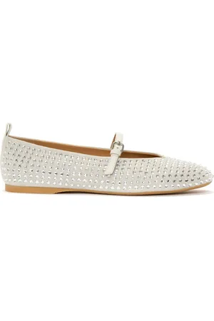 J.W.Anderson Crystal-embellished ballerina shoes