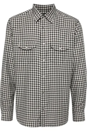 Tom Ford Western check shirt