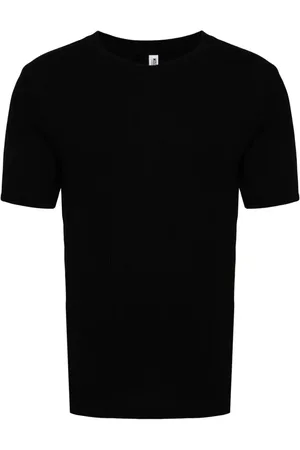 Moschino Logo-tape ribbed T-shirt
