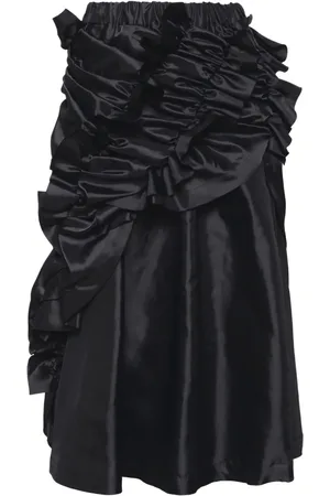 NOIR KEI NINOMIYA Gathered frill skirt
