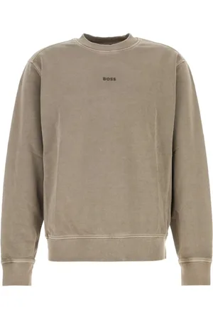 HUGO BOSS Logo-print cotton sweatshirt
