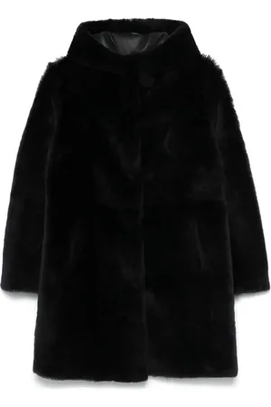 arma leder Sama shearling coat