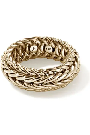 John Hardy 14kt yellow Kami ring