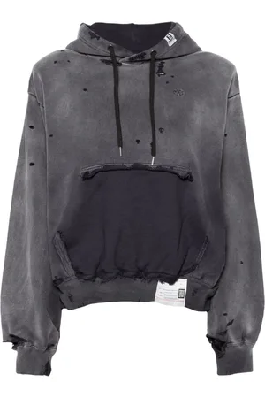Maison Mihara Yasuhiro Distressed hoodie