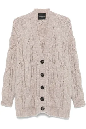 Roberto Collina Cable-knit cardigan