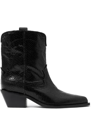 Bimba y Lola Snakeskin cowboy boots
