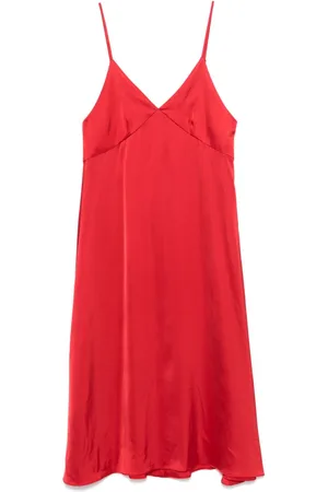 OFFICINE GENERALE Paolina midi dress