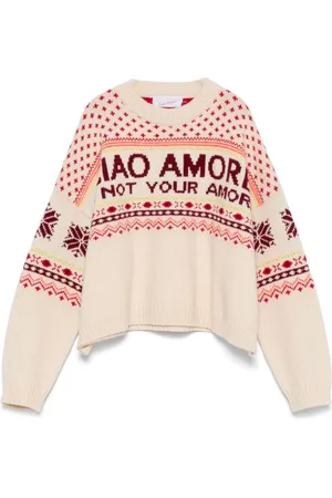 GIADA BENINCASA Intarsia-knit sweater