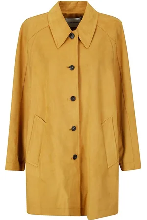 Low Classic Suede trench coat