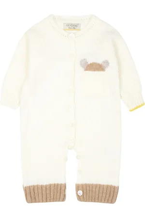Gensami Intarsia-knit romper