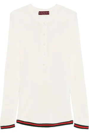 Gucci Silk ribbed top