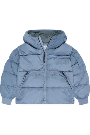 C.P. Company Logo-tag padded jacket