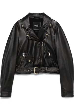 Liu Jo Leather biker jacket