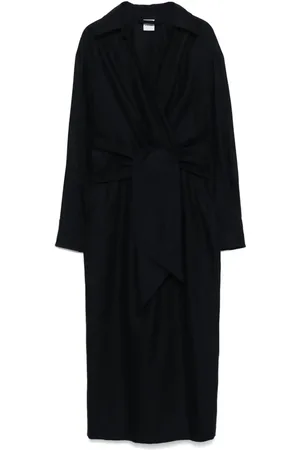 Aspesi Wrap midi dress