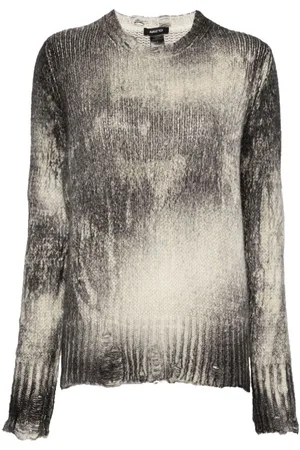 AVANT TOI Marbled-pattern sweater