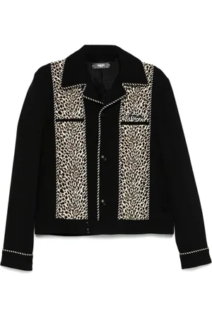 AMIRI Leopard cadet jacket