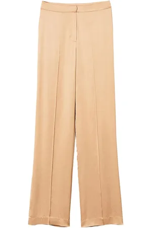 Twin-Set Straight-leg satin trousers