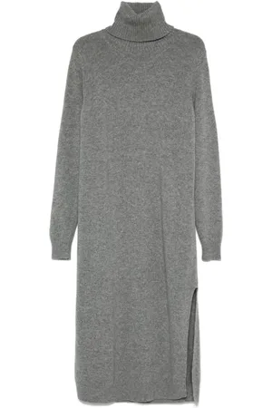 Roberto Collina Roll-neck midi dress