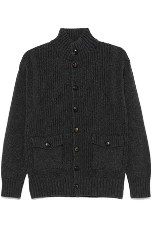DoppiaA Ribbed-knit cardigan