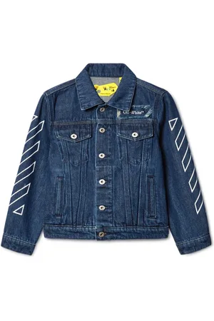 OFF-WHITE Bookish Patch denim jacket