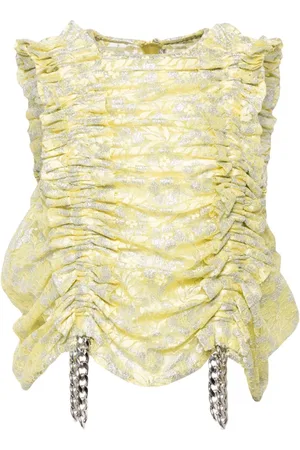 NOIR KEI NINOMIYA Floral mesh vest