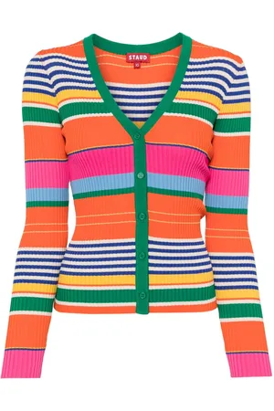 Staud Stripe cardigan