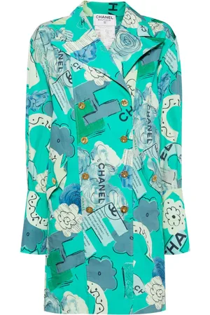 CHANEL 1990s CC Mark jacket